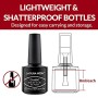 Lagunamoon Smalto per Unghie, Gel Unghie UV LED, 6pz Smalti per Unghie Gel Colori, Regalo Kit Manicure Smalto per Unghie Semiper
