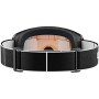 SALOMON AKSIUM Photo, Maschera da Sci Unisex Adulto, Black/AW Blue, S/M