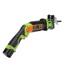 Sega Seghetto a Gattuccio Batteria Ioni di Litio 10,8V 1500mAh 2100 giri/min Motosega Elettrosega Universale Taglio Rami Legno M