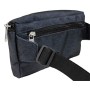 Marsupio Invicta, Benin Eco-Material, Nero, Tasca sul retro, Tempo Libero & Travel