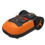 Worx WR147E L 1000 m2 - Tosaerba robot da 20 V, batteria agli ioni di litio 2,0 Ah, ricarica rapida, controllo APP, basso rumore