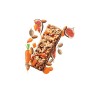 Misura Snack Frutta e Verdura Natura Ricca | Barrette Frutta Secca, Fichi e Carote | Confezione da 81 gr