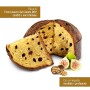 Panettone artigianale con Fichi bianchi del Cilento DOP canditi e noci italiane di Fraccaro Spumadoro, dolce natalizio Made in I