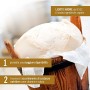 Panettone artigianale con Fichi bianchi del Cilento DOP canditi e noci italiane di Fraccaro Spumadoro, dolce natalizio Made in I