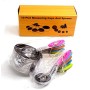 MoYouno Set di 10 misurini e cucchiai, Resistente Acciaio Inossidabile 5 misurini e 5 misurini, Utensili da Cucina