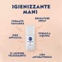 NIVEA Spray Igienizzante Mani, in confezione da 6 x 55ml, Formato Tascabile