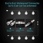 Catena Luminosa, Chenci® Luci Stringa 10m e Cavo Prolunga 3m Lampadina Illuminazione 100 LED Bulbo Lampade Ghirlanda Decorazion