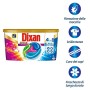Dixan Discs Multicolor Detersivo Lavatrice Predosato in Capsule per Capi Colorati 4 in 1, 3 x 36 Lavaggi