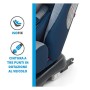 Foppapedretti Iturn duoFIX Seggiolino Auto Girevole 360°, Gruppo 0+/1/2/3 (0-36 kg), per bambini dalla Nascita a 12 Anni, Sky