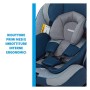 Foppapedretti Iturn duoFIX Seggiolino Auto Girevole 360°, Gruppo 0+/1/2/3 (0-36 kg), per bambini dalla Nascita a 12 Anni, Sky