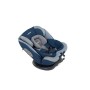 Foppapedretti Iturn duoFIX Seggiolino Auto Girevole 360°, Gruppo 0+/1/2/3 (0-36 kg), per bambini dalla Nascita a 12 Anni, Sky