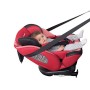 Foppapedretti Iturn duoFIX Seggiolino Auto Girevole 360°, Gruppo 0+/1/2/3 (0-36 kg), per bambini dalla Nascita a 12 Anni, Sky
