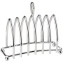 KitchenCraft KCTOAST Portatoast, Acciaio, Argento