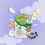Cuore di Frutta Frullato di Frutta Bio, Mela, Yogurt, Banana, Mirtilli e Miglio - Confezioni da 90G, 12 Unità