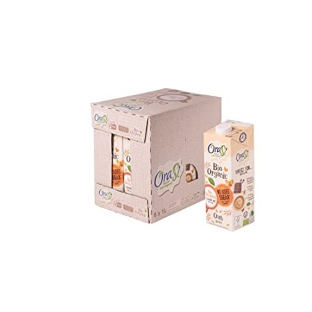 Orasì Bevanda Biologica di Avena, Originale, 1 litro, 6 Unità