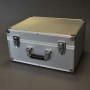 LinusRecords Flight Case Valigia Alluminio per 200 Dischi Vinile 45 Giri 7 Pollici (Silver)
