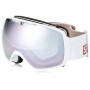 SALOMON XT One, Maschera da Sci Unisex, Bianco/Universal Super White, S/M
