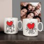 Egan Mug, Porcellana, Avorio, Small