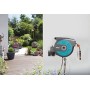 Gardena 8022-20 Roll-Up Avvolgitubo a Parete Orientabile, Elementi di Sistema e Lancia, 15 m, Blocco a Passi Brevi