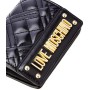 Love Moschino Jc5601pp1a, Portafoglio Donna, Nero (Nero), 2x10x19 cm (W x H x L)