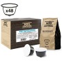 Note D'Espresso Decaffeinato, Capsule per caffè, esclusivamente compatibili con macchine Nescafé* e Dolce Gusto* 7 g x 96 & De