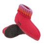 Haflinger Paul 631051, Pantofole unisex bambino, Rosso (Rot/ziegelrot), 18