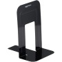 AmazonBasics Economy, Fermalibri per l’ufficio, neri, 20 cm, conf. da 2