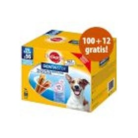 100 + 12 gratis! 112 x Pedigree Dentastix - Dentastix x 56 + Dentastix Fresh x 56 - cani grandi