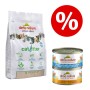 Set misto Lettiera Almo Nature + alimento umido Almo Nature - 4,54 kg Lettiera Almo Nature + 6 x 70 g Filetto di Pollo