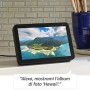 Echo Show 8, Tessuto antracite + Blink Mini videocamera, compatibile con Alexa