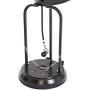 AmazonBasics - Stufa a fungo, in acciaio INOX, nero martellato