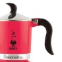 Bialetti Moka Fiammetta, Caffettiera 1 Tazza, 1 Cups, Alluminio, Fragola