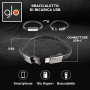 glo Bracciale di Ricarica USB per Sigaretta Elettronica con Connettore USB-C