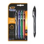 Bic Gel ocity - Penne a inchiostro gel ad asciugatura rapida, colori assortiti, confezione da 4