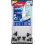 Vileda Infinity Stendibiancheria Estensibile, Acciaio, Bianco, 186-257 x 57 x 100 cm & Bravo Asse da Stiro, Asse da Stiro Medium