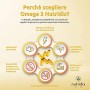 Omega 3 2000 mg per Dose - Acidi Grassi Essenziali DHA ed EPA - Olio di Pesce Puro ad Alta Concentrazione con Vitamina D ed E - 