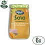 Hero Solo Omogeneizzato Verdure, Lenticchie e Tacchino Bio, Cartone da 6 Confezioni x 190 gr