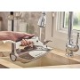 Rowenta DW5225 Focus Excel Ferro da Stiro a Vapore, Potenza 2700 W, Capacità serbatoio: 0,3 litri, Beige/Bianco