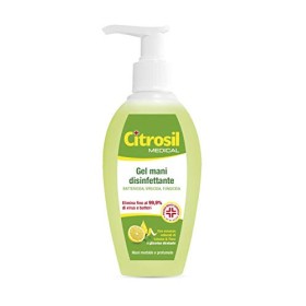 CITROSIL - Gel di Alcool Disinfettante per Mani, Igienizzante Gusto Limone e Timo, per Mani Morbide e Profumate con Proprietà A