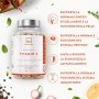 Vitamina C Naturale - 1027.5 mg per dose giornaliera - Con Flavonoidi di Agrumi - Camu Camu ed Estratto di Acerola - Per la Funz