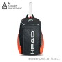 Head Rebel Backpack, Borsa da Tennis Unisex-Adulti, Arancione/Grigio, 30 x 48 x 25