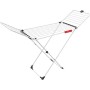 Vileda Bravo Asse da Stiro, Asse da Stiro Medium Regolabile, Piano Stiro 120 x 38 cm & Extra Stendibiancheria a Cavalletto, con 