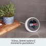 Amazon Echo Spot - Sveglia intelligente con Alexa - Bianco