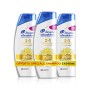 Head & Shoulders Citrus Fresh Shampoo Antiforfora per Capelli Grassi 2 in 1, Maxi Formato Pacco da 3 x 540 ml