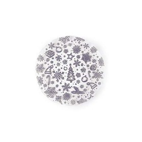 Excelsa White Home Piatto Panettone/Portata, Vetro