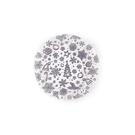Excelsa White Home Piatto Panettone/Portata, Vetro