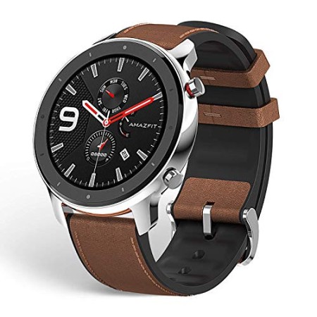 Amazfit Xiaomi Huami GTR, Smartwatch Men's, Acciaio Inossidabile, 47mm