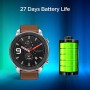 Amazfit Xiaomi Huami GTR, Smartwatch Men's, Acciaio Inossidabile, 47mm