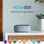 Echo Dot (3ª generazione) - Altoparlante intelligente con integrazione Alexa - Tessuto grigio mélange