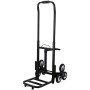 BuoQua Capacità 190kg Carrello Pieghevole Per Scale Con 6 Ruote Carrello Trasformabilble Per Scale In Acciaio Carrello Per Scal